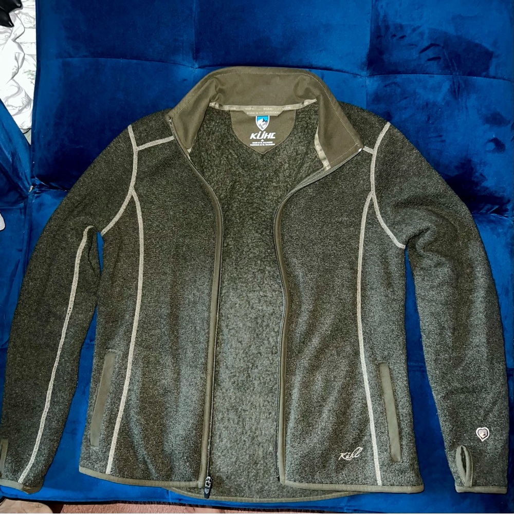 KUHL Women's Green Alfpaca Fleece
Full Zip Jacket - (S)